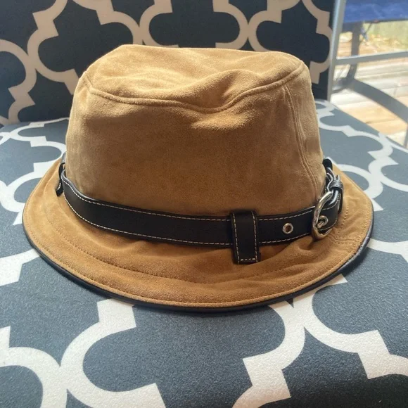 Coach | Accessories | Coach Suede Bucket Hat | Poshmark display picture 3